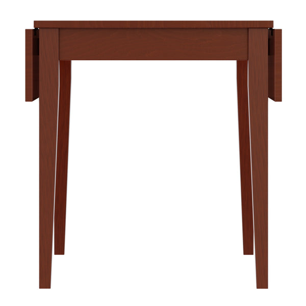 Winsome Wood Hamilton Versatile Drop Leaf Dining Table In Rich Walnut - Perfect For Small Spaces & Entertaining! Walnut Solid Wood ,Composite Wood 94141-winsome-wood