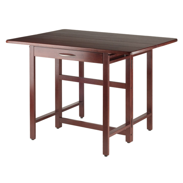 Winsome Wood Taylor Drop Leaf Table - Versatile Walnut Design For Dining, Workspaces & Small Spaces, Storage Drawer Walnut Solid ,Composite Wood 94145-winsome-wood