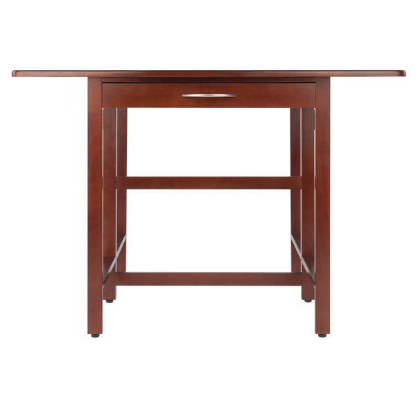 Winsome Wood Taylor Drop Leaf Table - Versatile Walnut Design For Dining, Workspaces & Small Spaces, Storage Drawer Walnut Solid ,Composite Wood 94145-winsome-wood