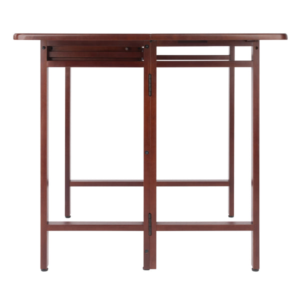 Winsome Wood Taylor Drop Leaf Table - Versatile Walnut Design For Dining, Workspaces & Small Spaces, Storage Drawer Walnut Solid ,Composite Wood 94145-winsome-wood