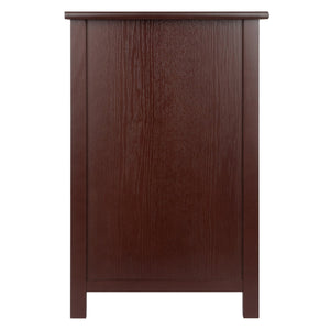 Winsome Wood Delta Office Writing Desk In Elegant Walnut With Soft-close Drawers And Ample Storage Solutions Walnut Composite Wood 94147-winsome-wood