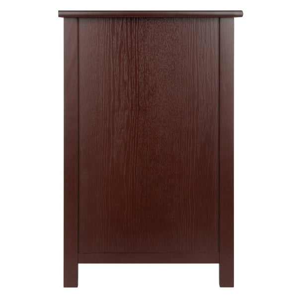 Winsome Wood Delta Office Writing Desk In Elegant Walnut With Soft-close Drawers And Ample Storage Solutions Walnut Composite Wood 94147-winsome-wood