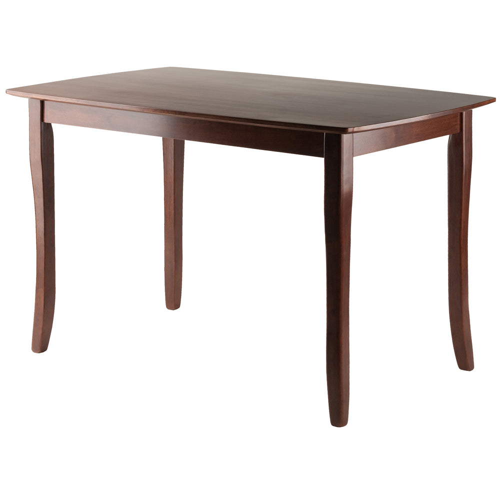Winsome Wood Inglewood Dining Table In Warm Walnut – Elegant Solid Wood Design For Dining Rooms & Small Spaces Walnut Solid Wood 94148-winsome-wood