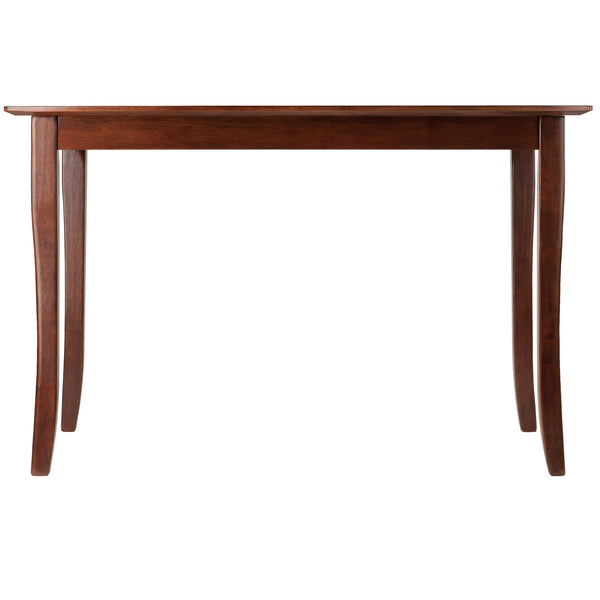Winsome Wood Inglewood Dining Table In Warm Walnut – Elegant Solid Wood Design For Dining Rooms & Small Spaces Walnut Solid Wood 94148-winsome-wood