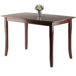 Winsome Wood Inglewood Dining Table In Warm Walnut – Elegant Solid Wood Design For Dining Rooms & Small Spaces Walnut Solid Wood 94148-winsome-wood