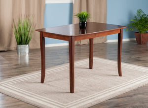 Winsome Wood Inglewood Dining Table In Warm Walnut – Elegant Solid Wood Design For Dining Rooms & Small Spaces Walnut Solid Wood 94148-winsome-wood