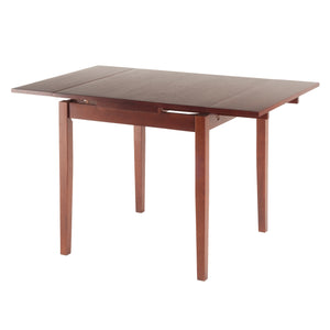 Winsome Wood Pulman Extension Table In Rich Walnut - Space-saving Design For Small Homes & Gatherings Up To 4 Walnut Solid Wood 94150-winsome-wood