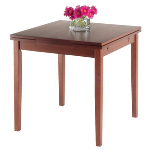 Winsome Wood Pulman Extension Table In Rich Walnut - Space-saving Design For Small Homes & Gatherings Up To 4 Walnut Solid Wood 94150-winsome-wood