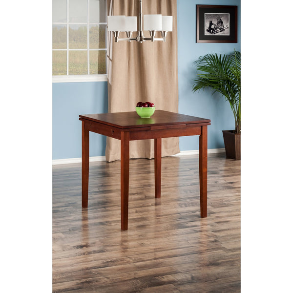 Winsome Wood Pulman Extension Table In Rich Walnut - Space-saving Design For Small Homes & Gatherings Up To 4 Walnut Solid Wood 94150-winsome-wood