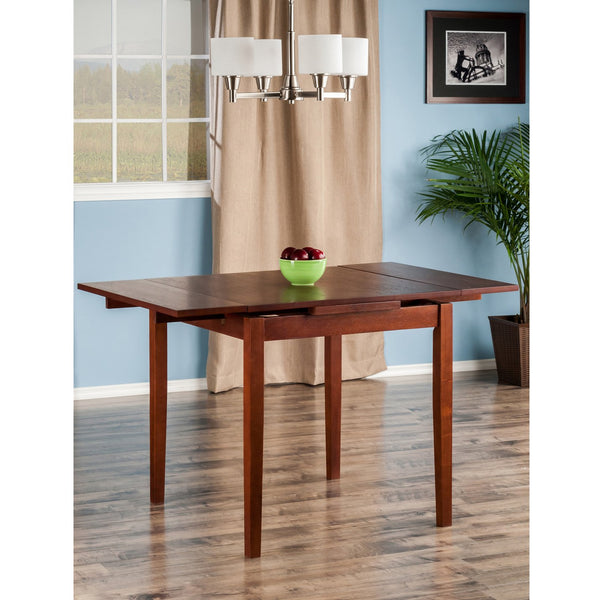 Winsome Wood Pulman Extension Table In Rich Walnut - Space-saving Design For Small Homes & Gatherings Up To 4 Walnut Solid Wood 94150-winsome-wood