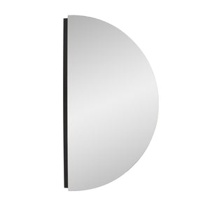 Howard Elliott Italian Frameless Due Specchi Mirror - Versatile Vertical Or Horizontal Design For Modern Spaces Black Mdf,Metal 94151-howard-elliott