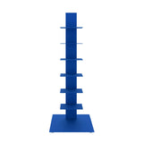 EuroStyle Sapiens Bookcase/Shelf/Shelving Tower in Blue