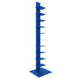 EuroStyle Sapiens Bookcase/Shelf/Shelving Tower in Blue