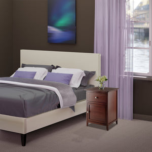 Winsome Wood Eugene Accent Table - Elegant Walnut Nightstand With Storage Drawer & Versatile Design For Home Decor Walnut Solid ,Composite Wood 94215-winsome-wood