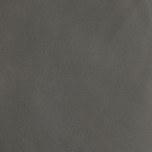 EuroStyle Bettina PU Leatherette Lounge Chair with Powder Coated Steel Frame for Office Dark Gray/Matte Black 94276-DKGRY