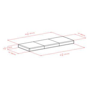 Winsome Wood Adriana 2-piece Storage Bench With Faux Leather Cushion, Stylish Walnut Finish For Mudroom Storage Walnut Solid ,Composite Wood 94306-winsome-wood