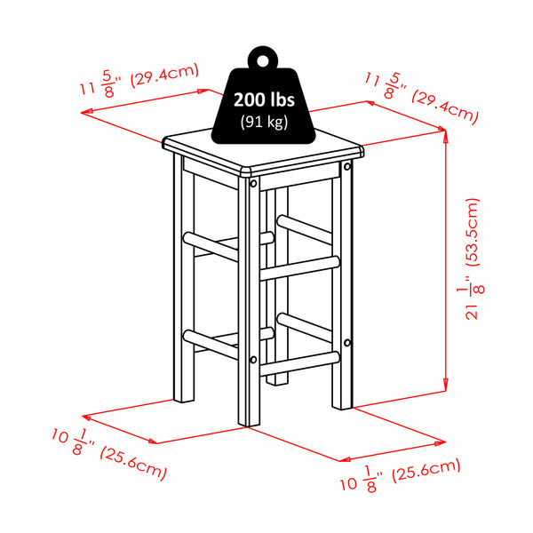 Winsome Wood Fremont 3-piece Space Saver Set With Tuck-away Stools, Rolling Casters & Stylish Walnut Finish Walnut Solid ,Composite Wood 94331-winsome-wood