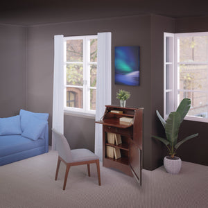 Winsome Wood Regalia Multifunctional Secretary Desk In Rich Walnut Finish - Stylish Storage For Home Office Spaces Walnut Solid ,Composite Wood 94339-winsome-wood