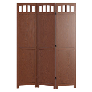 Winsome Wood William Folding Screen Divider - Stylish Walnut Privacy Solution For Home & Easy Storage Option Walnut Solid Wood 94370-winsome-wood