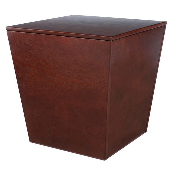 Winsome Wood Mezo Storage Cube - Versatile Walnut Accent Table With Hidden Storage For Home & Office Use Walnut Solid ,Composite Wood 94418-winsome-wood