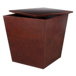 Winsome Wood Mezo Storage Cube - Versatile Walnut Accent Table With Hidden Storage For Home & Office Use Walnut Solid ,Composite Wood 94418-winsome-wood