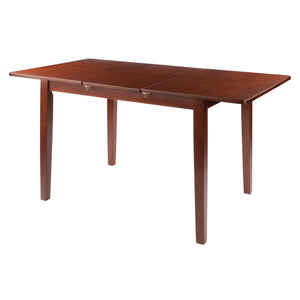 Winsome Wood Darren Dining Table With Self-storing Extension Leaf - Stylish Walnut Design For Modern Homes Walnut Solid ,Composite Wood 94457-winsome-wood