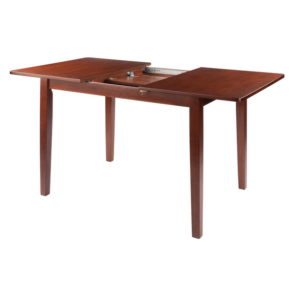 Winsome Wood Darren Dining Table With Self-storing Extension Leaf - Stylish Walnut Design For Modern Homes Walnut Solid ,Composite Wood 94457-winsome-wood