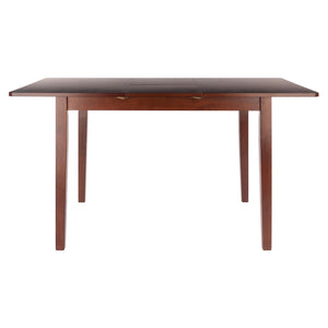 Winsome Wood Darren Dining Table With Self-storing Extension Leaf - Stylish Walnut Design For Modern Homes Walnut Solid ,Composite Wood 94457-winsome-wood