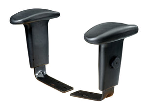 OSP Home Furnishings Height Adjustable Arm Kit for Work Smart Office Chairs Ergonomic Support Easy Install 04-ARMS-3