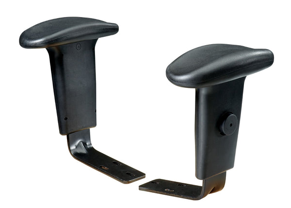 OSP Home Furnishings Height Adjustable Arm Kit for Work Smart Office Chairs Ergonomic Support Easy Install 04-ARMS-3