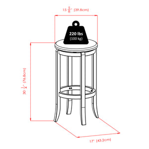 Winsome Wood Fiona 5-piece Dining Set With Swivel Bar Stools - Chic Walnut Finish For Small Spaces & Gatherings Walnut Solid Wood 94581-winsome-wood