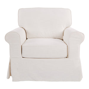 OSP Home Furnishings Ashton Chair Off White