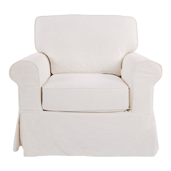 OSP Home Furnishings Ashton Chair Off White