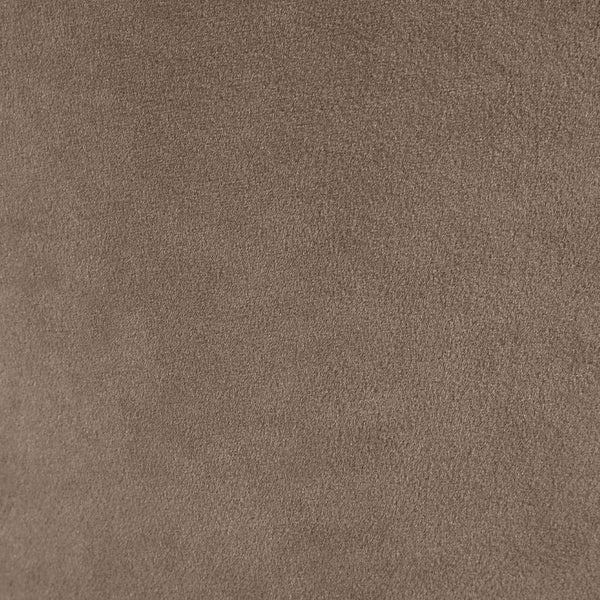 Meridian Furniture Zuno Sculptural Velvet Upholstered Dining Chair with Solid Wood Frame for Modern Interiors Taupe 945Taupe-C