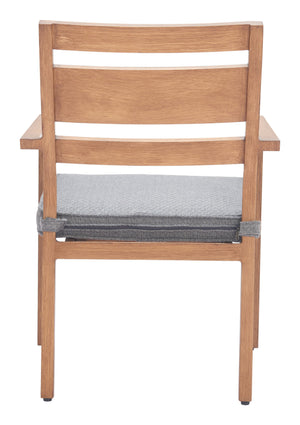 Zuo Modern Rader Dining Chair Set Of 2 - Stylish Natural Design With Comfortable Olefin Fabric & Aluminum Frame Natural 100% Olefin,Aluminum 704059-zuo-modern