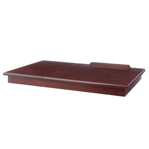 Winsome Wood Alden Portable Lap Desk With Adjustable Tilt Top, Storage Drawer, And Elegant Walnut Finish Walnut Solid ,Composite Wood 94623-winsome-wood