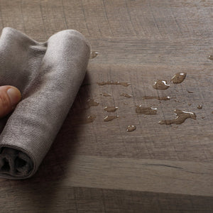 English Elm Dining Brown Multifunctional Dining Table 55.1"x25.4" Sturdy PB & MDF Board Desk for Living Room Durable Design W2181P357571