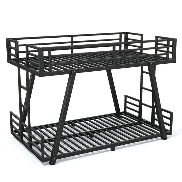 English Elm Double Twin House Bed Pine Wood Frame Kids Playhouse Bunk with Storage Drawers W5305S00062