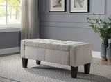 OSP Home Furnishings Baytown Storage Bench Linen