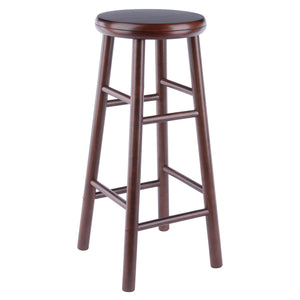 Winsome Wood Shelby 2-piece Walnut Swivel Seat Bar Stool Set – Stylish, Space-saving Design Perfect For Any Home Decor Walnut Solid Wood 94732-winsome-wood