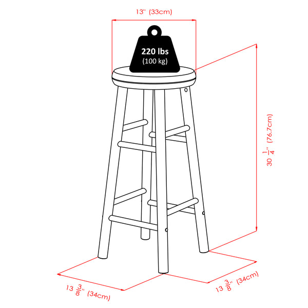 Winsome Wood Shelby 2-piece Walnut Swivel Seat Bar Stool Set – Stylish, Space-saving Design Perfect For Any Home Decor Walnut Solid Wood 94732-winsome-wood
