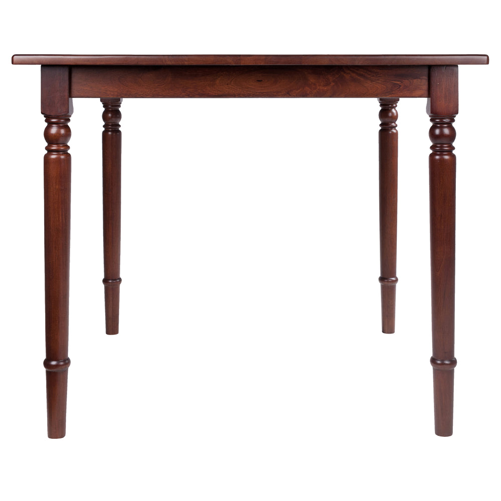 Winsome Wood Mornay Square Dining Table In Walnut Finish - Elegant, Space-saving Design For Versatile Dining Spaces Walnut Solid Wood 94736-winsome-wood