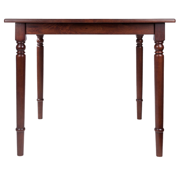 Winsome Wood Mornay Square Dining Table In Walnut Finish - Elegant, Space-saving Design For Versatile Dining Spaces Walnut Solid Wood 94736-winsome-wood
