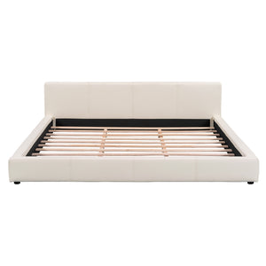English Elm Christopher Knight Home® - [Stylish Beige Upholstered Bed] - Modern Elegance Meets Durability For Ultimate Bedroom Comfort! N769P241238K