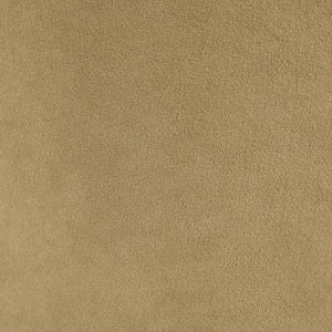 Meridian Furniture Zuno Velvet Upholstered Counter Stool with Solid Wood Frame and Matte Black Footrest for Kitchens Camel 947Camel-C