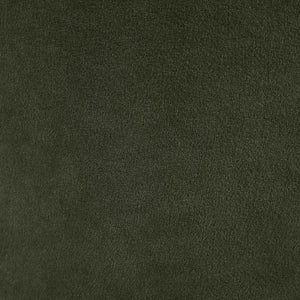 Meridian Furniture Zuno Velvet Upholstered Counter Stool with Solid Wood Frame and Matte Black Footrest for Kitchens Green 947Green-C