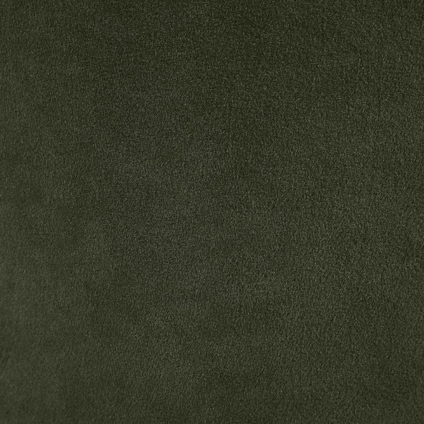 Meridian Furniture Zuno Velvet Upholstered Counter Stool with Solid Wood Frame and Matte Black Footrest for Kitchens Green 947Green-C