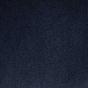 Meridian Furniture Zuno Velvet Upholstered Counter Stool with Solid Wood Frame and Matte Black Footrest for Kitchens Navy 947Navy-C
