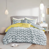 Intelligent Design Nadia Modern/Contemporary Comforter Set ID10-013 Yellow