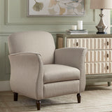 Madison Park Escher Transitional Accent Chair MP100-0994 Cream